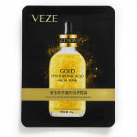 Маска для лица тканева с биозолотом Veze, 25 гр. Маска для лица тканева с биозолотом Veze, 25 гр.