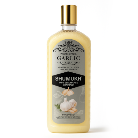 Шампунь для волос с чесночным маслом Shumukh, 420 г.