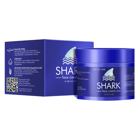 Крем для лица Акулий жир против морщин TaiYan, 80 г