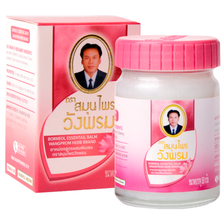 Мазь (фитобальзам) для тела розовый от орз, орви  Wangprom, 50 г