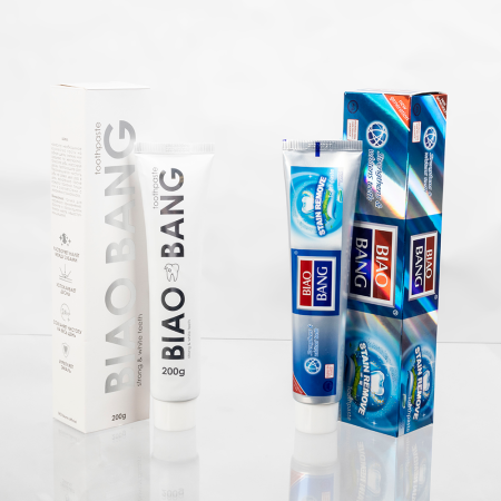 Бактерицидная зубная паста от зубного камня Biao Bang, 200 г