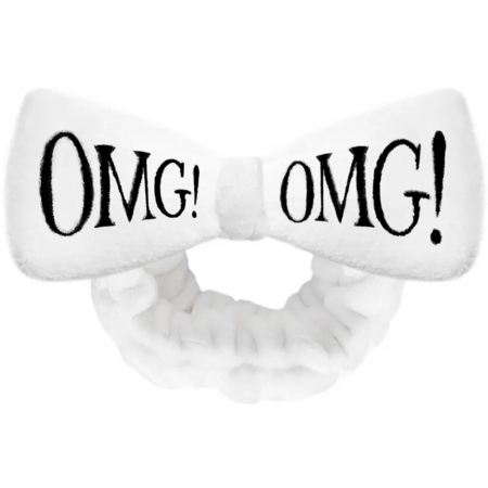 Повязка «бант для волос» (белый), 1 шт.