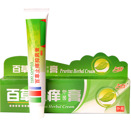 Фитокрем pruritus herbal cream (травяная мазь) Xuanfutang, 25 г