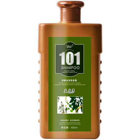 Лечебно-оздоровительный шампунь для волос 101, 400 мл