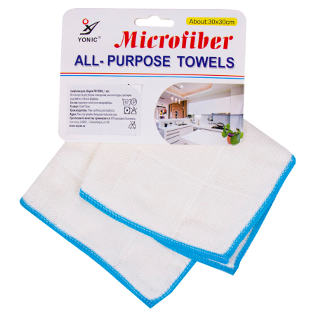 Марлевая салфетка для уборки из микрофибры Yonic, 1 шт.